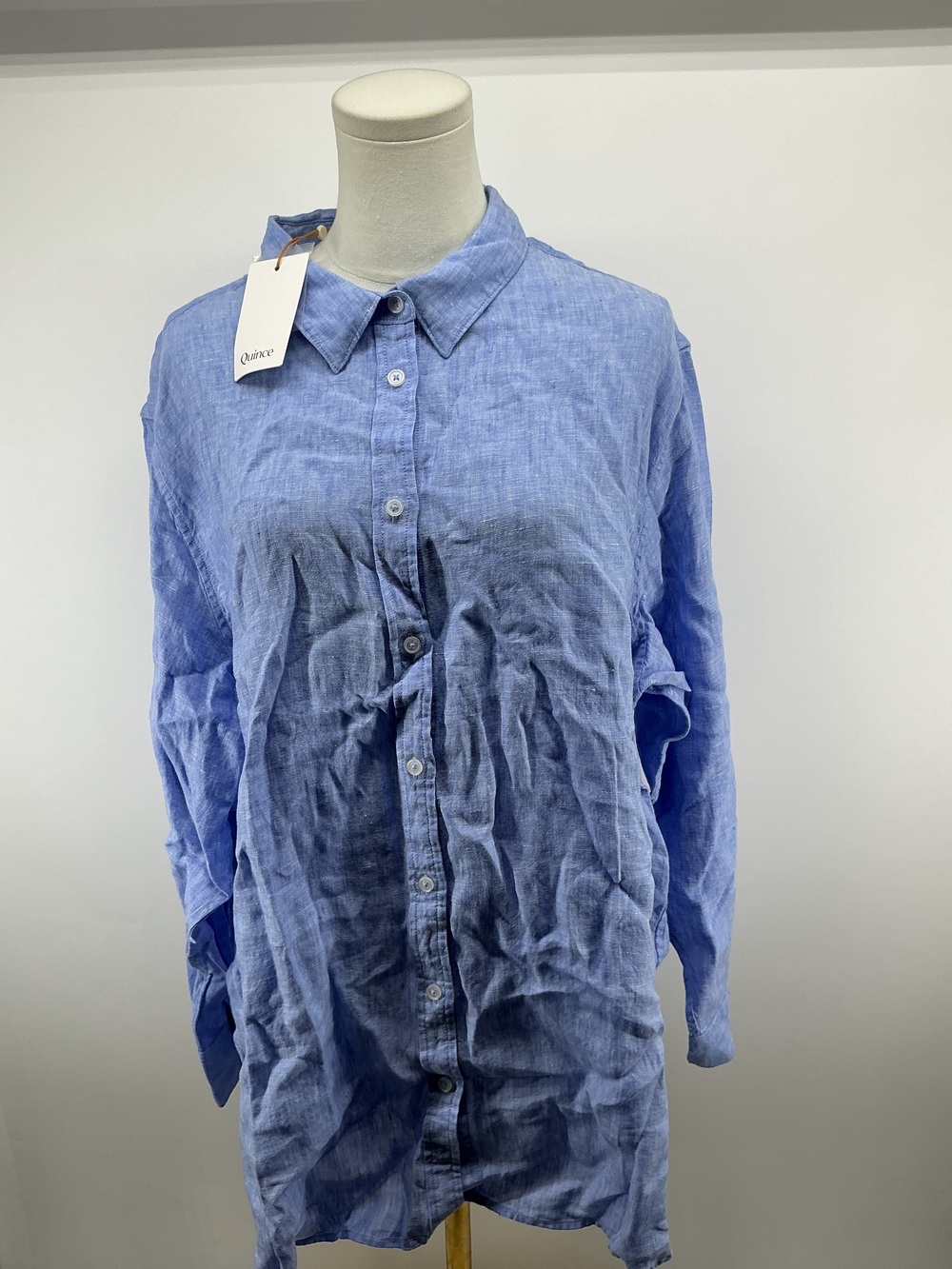 100% European Linen Long Sleeve Shirt